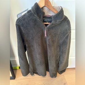 True Grit fleece pullover